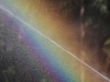 Regenbogen am Wasserstrahl