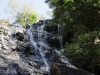 Wasserfall von unten
