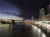 Es wird dunkel in Brisbane
