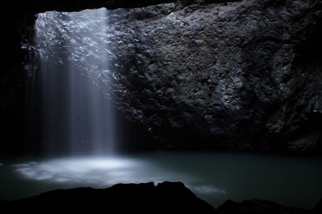 Wasserfall bei Natural Bridge
