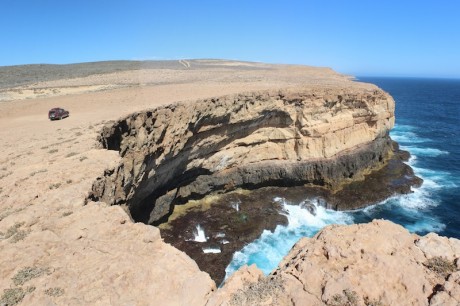 Panorama Zuytdorp Cliffs bei False Entrance