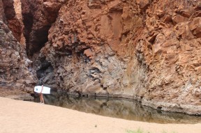 Eingang der Redbank Gorge