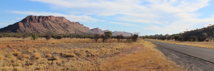 Fahrt in die MacDonnell Ranges
