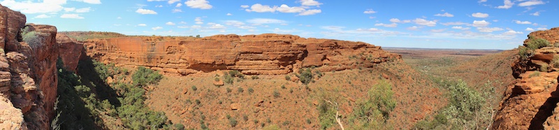 Panorama Kings Canyon