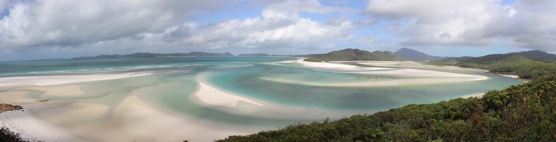 Panorama Whitehaven Beach