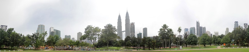 Panorama Kuala Lumpur Skyline